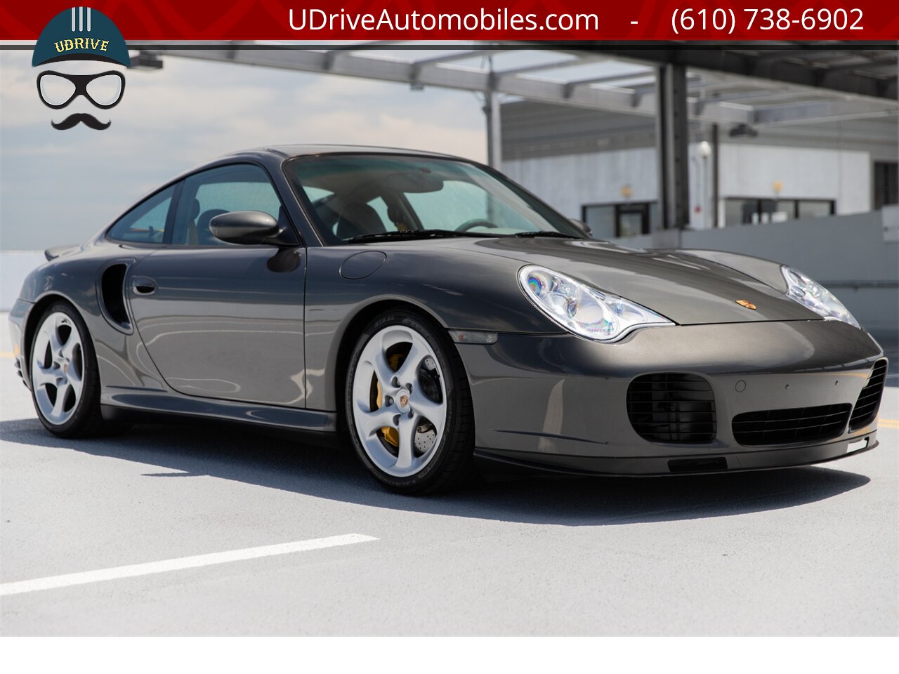 2005 Porsche 911 996 Turbo S Slate Grey Sport Seats Yellow Belts  Sport Shifter Deviating Carpet $139k MSRP - Photo 12 - West Chester, PA 19382