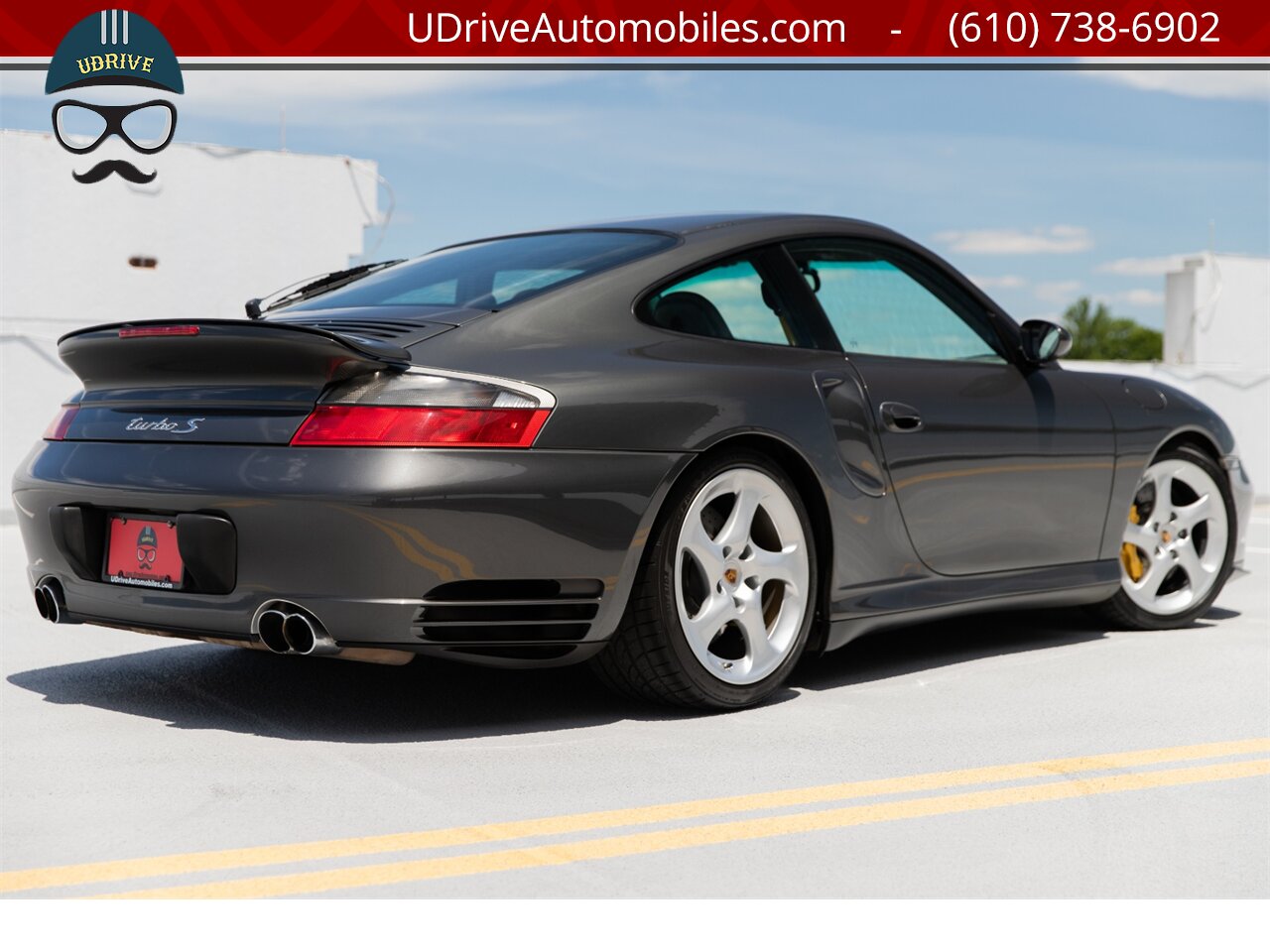 2005 Porsche 911 996 Turbo S Slate Grey Sport Seats Yellow Belts  Sport Shifter Deviating Carpet $139k MSRP - Photo 3 - West Chester, PA 19382