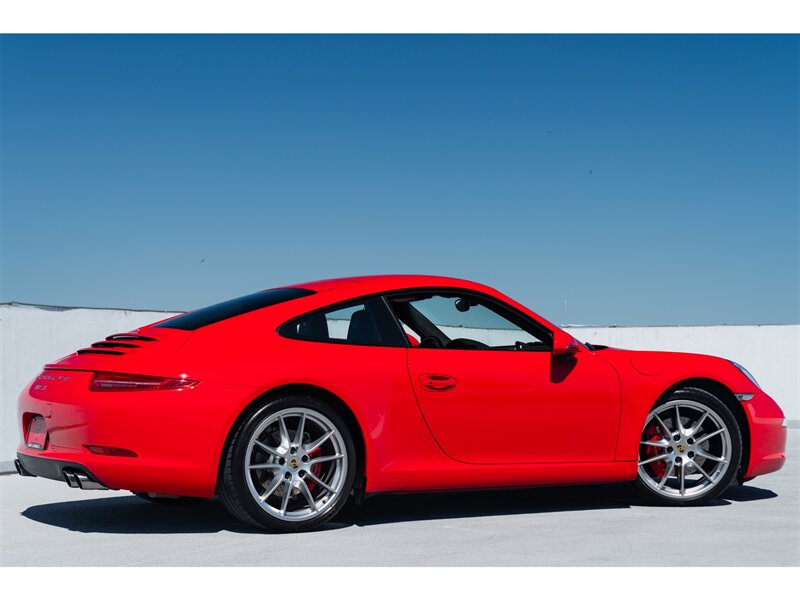 2012 Porsche 911 Carrera S  991 12k Miles Burmester Chrono Sport Exhst PDCC Red Belts Service History