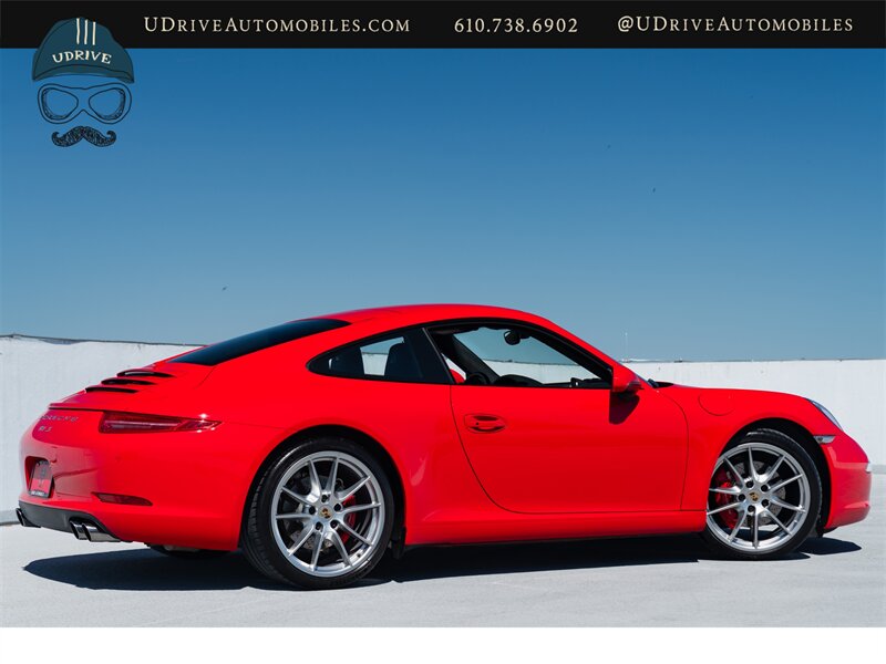 2012 Porsche 911 Carrera S  991 12k Miles Burmester Chrono Sport Exhst PDCC Red Belts Service History