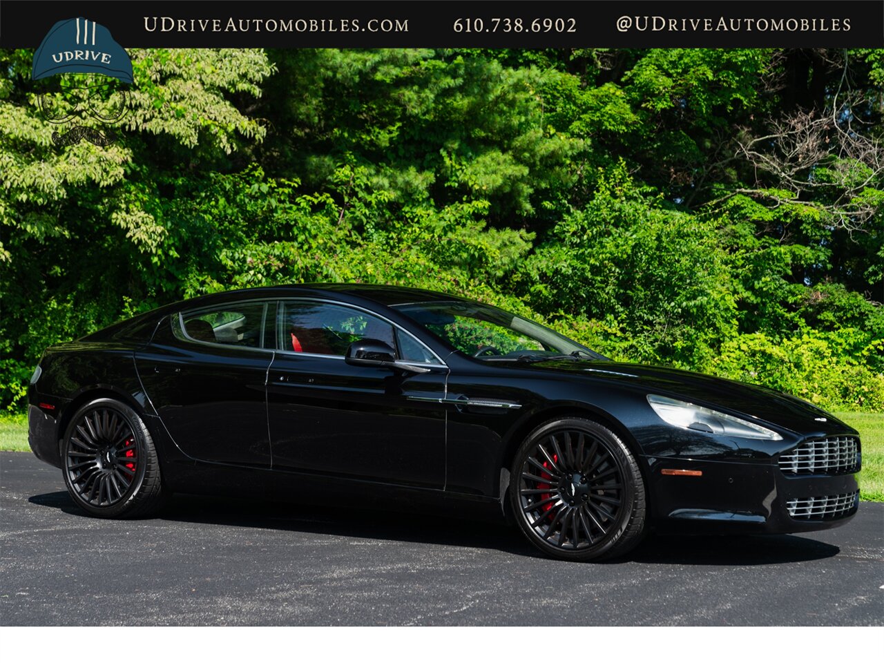 2011 Aston Martin Rapide Black over Red Bang & Olufsen 21K Miles - Photo 14 - West Chester, PA 19382