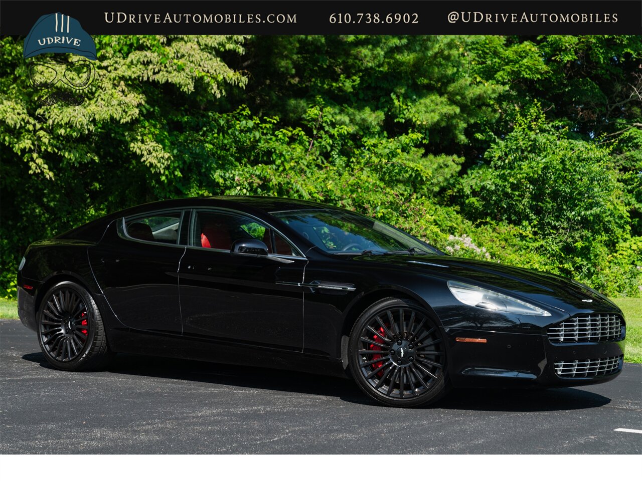 2011 Aston Martin Rapide Black over Red Bang & Olufsen 21K Miles - Photo 4 - West Chester, PA 19382