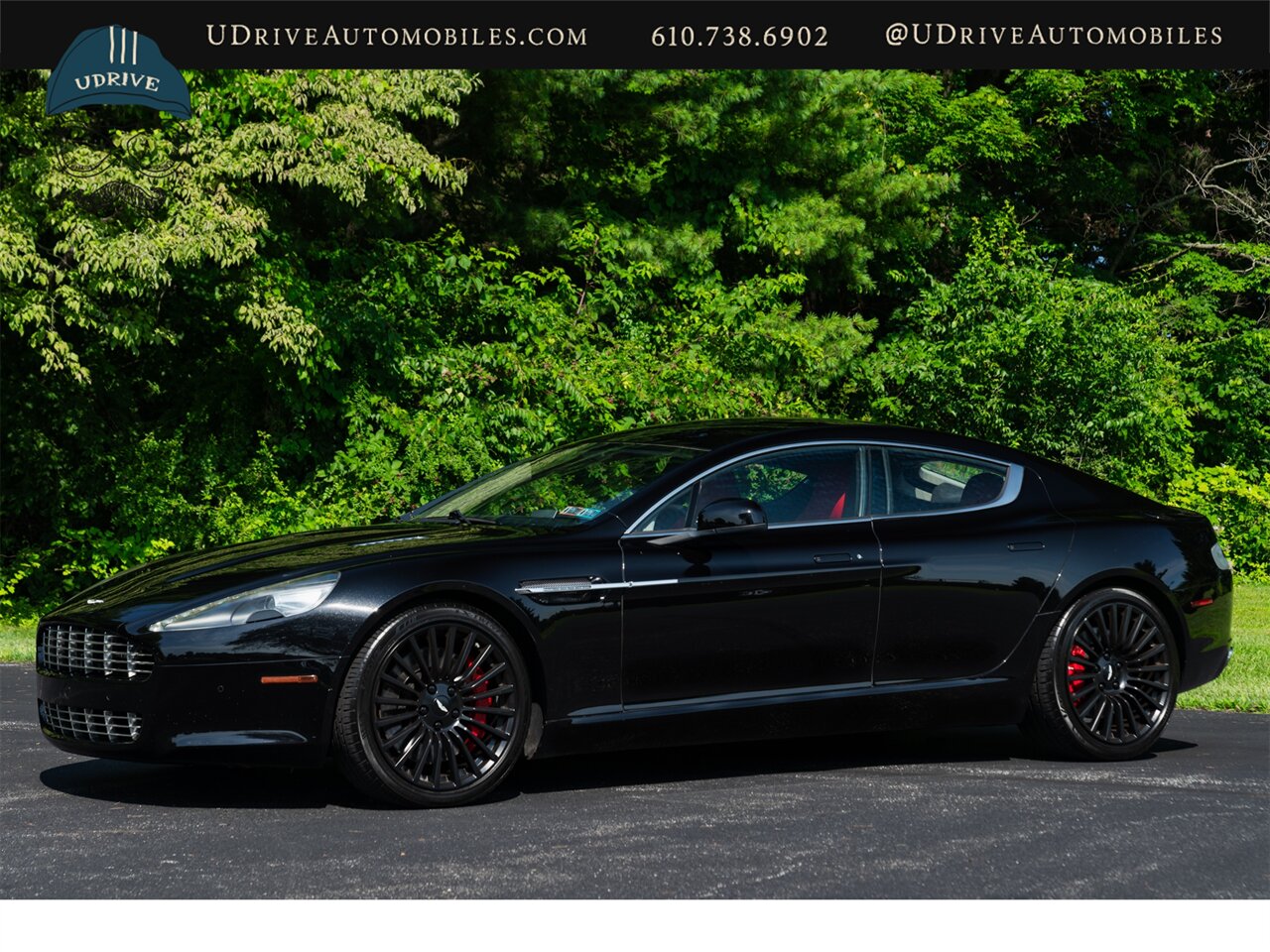 2011 Aston Martin Rapide Black over Red Bang & Olufsen 21K Miles - Photo 8 - West Chester, PA 19382