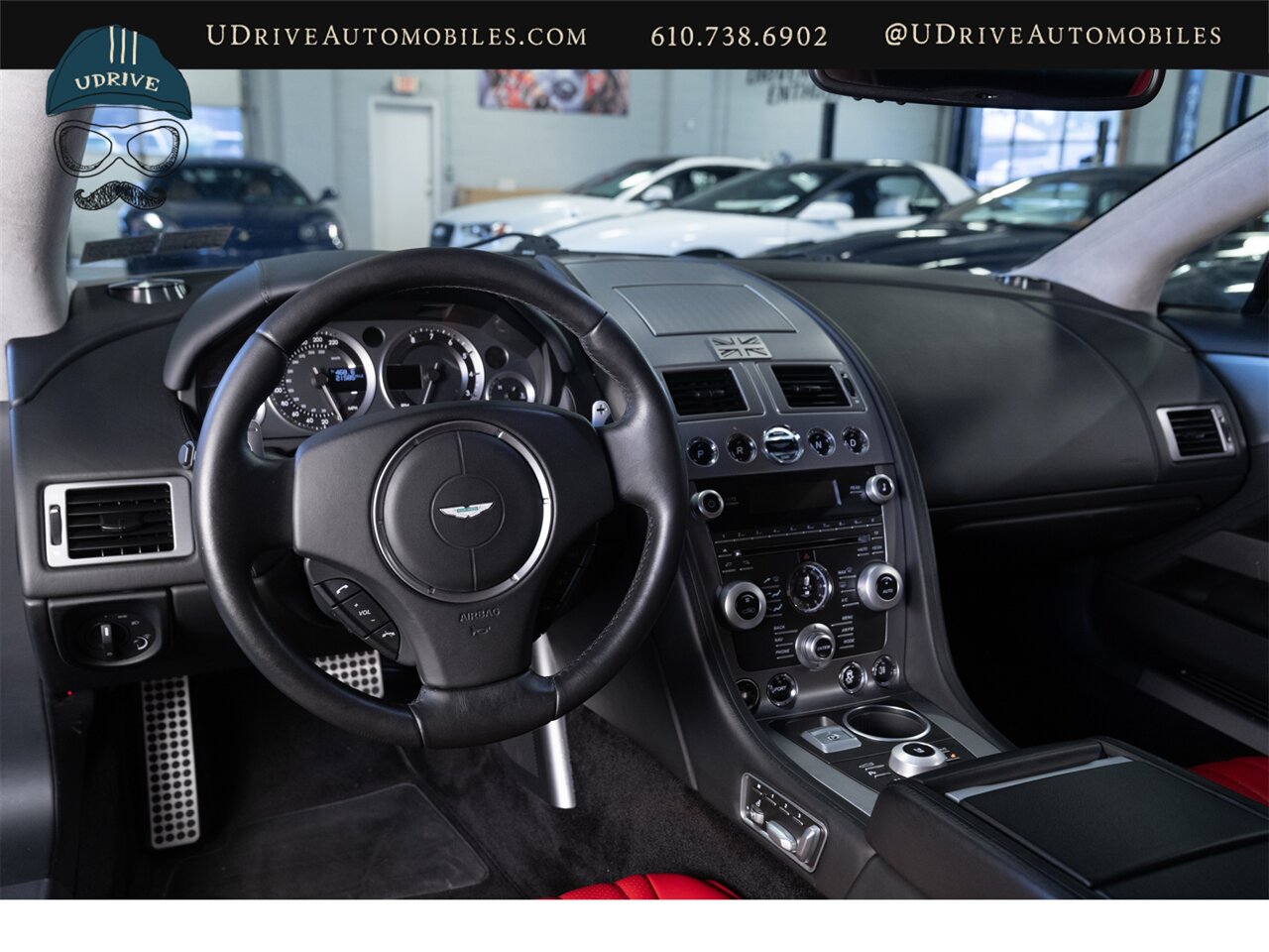 2011 Aston Martin Rapide Black over Red Bang & Olufsen 21K Miles - Photo 25 - West Chester, PA 19382