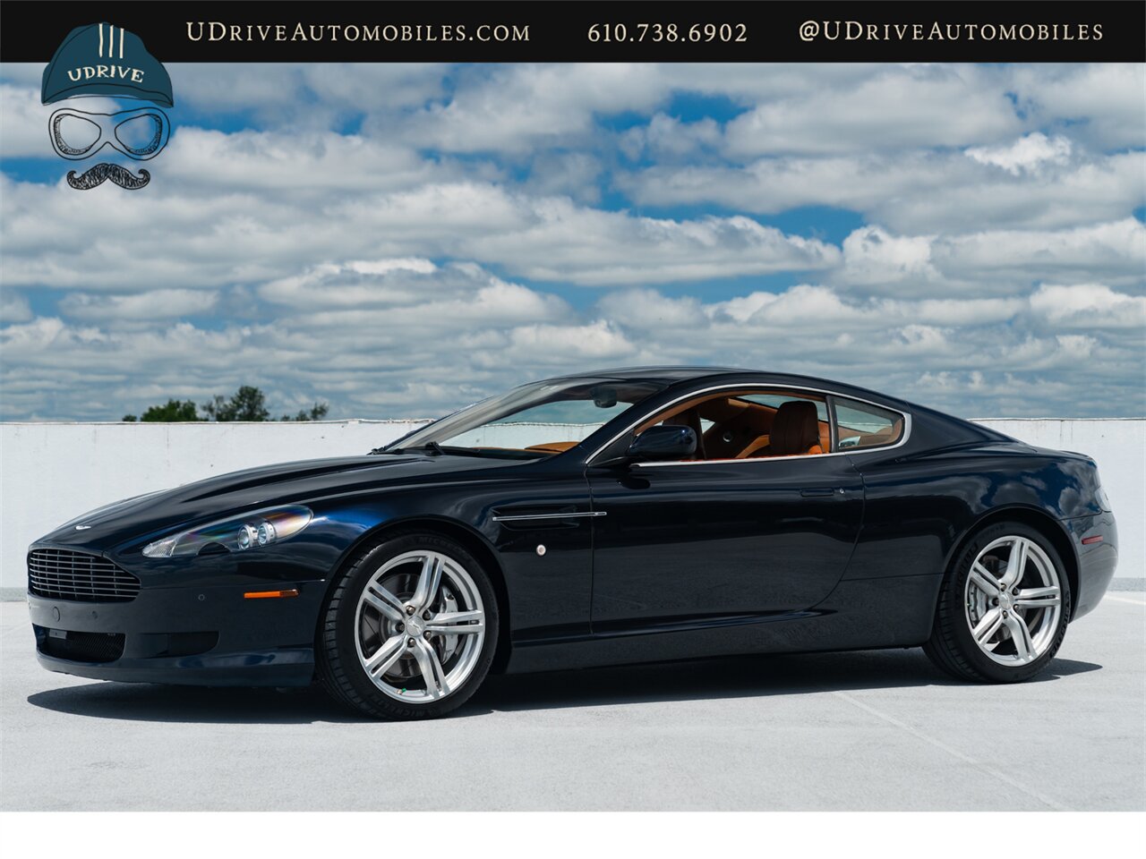 2007 Aston Martin DB9 Coming Soon to Bring a Trailer Rare 6 Speed BMW Carbon Black over Bentley Saddle Leather - Photo 11 - West Chester, PA 19382
