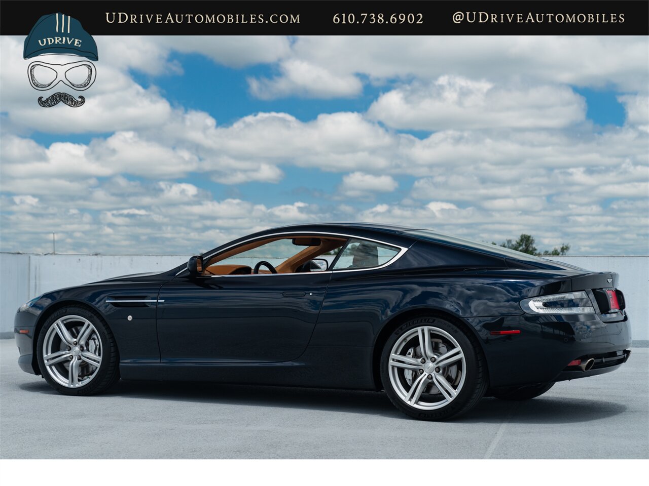 2007 Aston Martin DB9 Coming Soon to Bring a Trailer Rare 6 Speed BMW Carbon Black over Bentley Saddle Leather - Photo 27 - West Chester, PA 19382