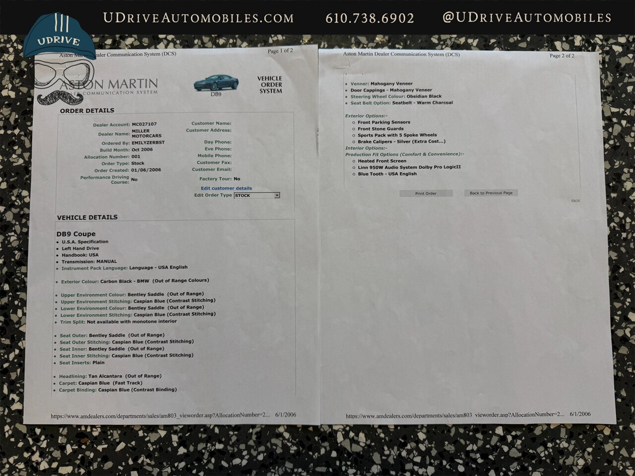 2007 Aston Martin DB9 Coming Soon to Bring a Trailer Rare 6 Speed BMW Carbon Black over Bentley Saddle Leather - Photo 71 - West Chester, PA 19382