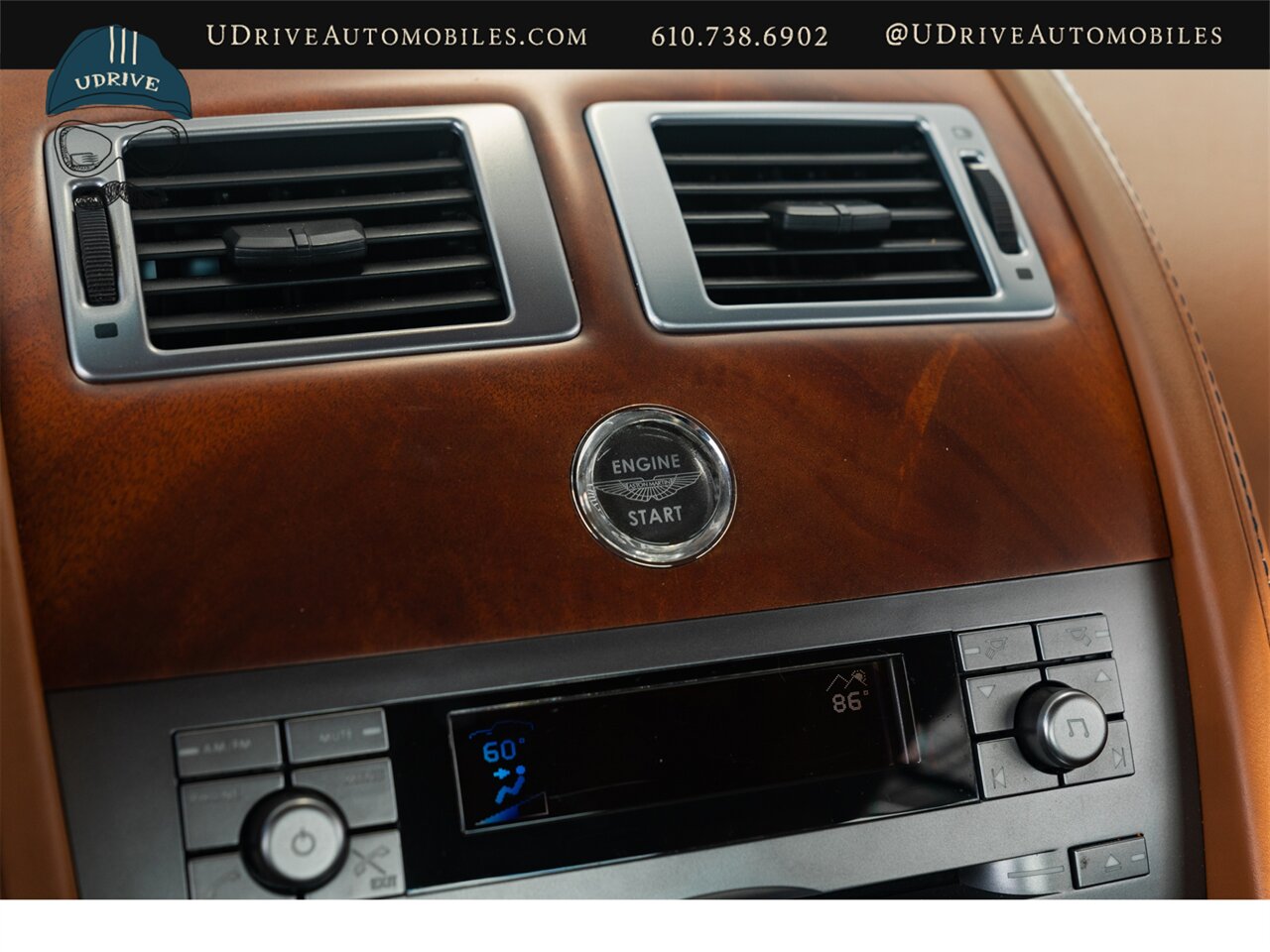 2007 Aston Martin DB9 Coming Soon to Bring a Trailer Rare 6 Speed BMW Carbon Black over Bentley Saddle Leather - Photo 44 - West Chester, PA 19382