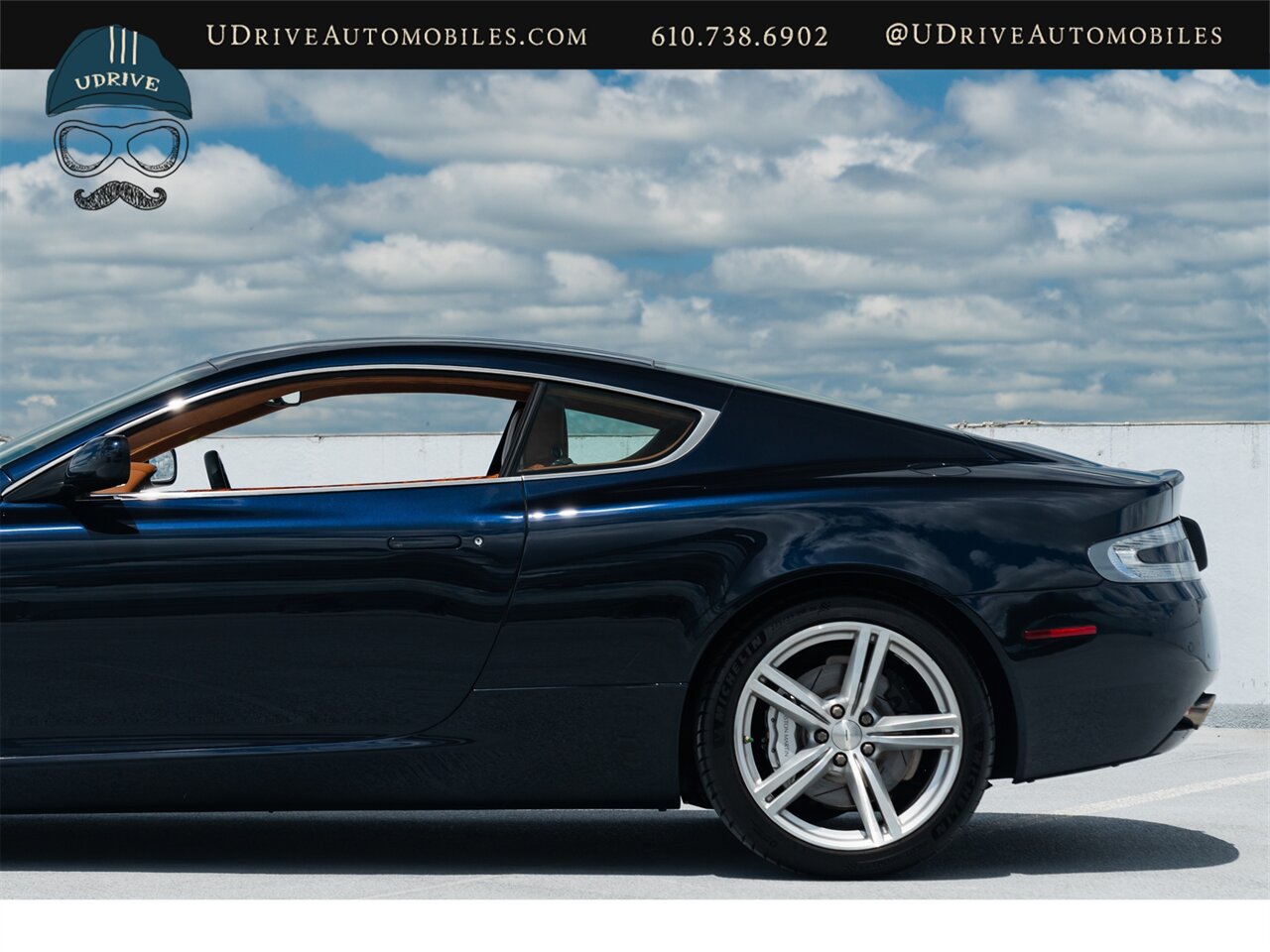 2007 Aston Martin DB9 Coming Soon to Bring a Trailer Rare 6 Speed BMW Carbon Black over Bentley Saddle Leather - Photo 28 - West Chester, PA 19382