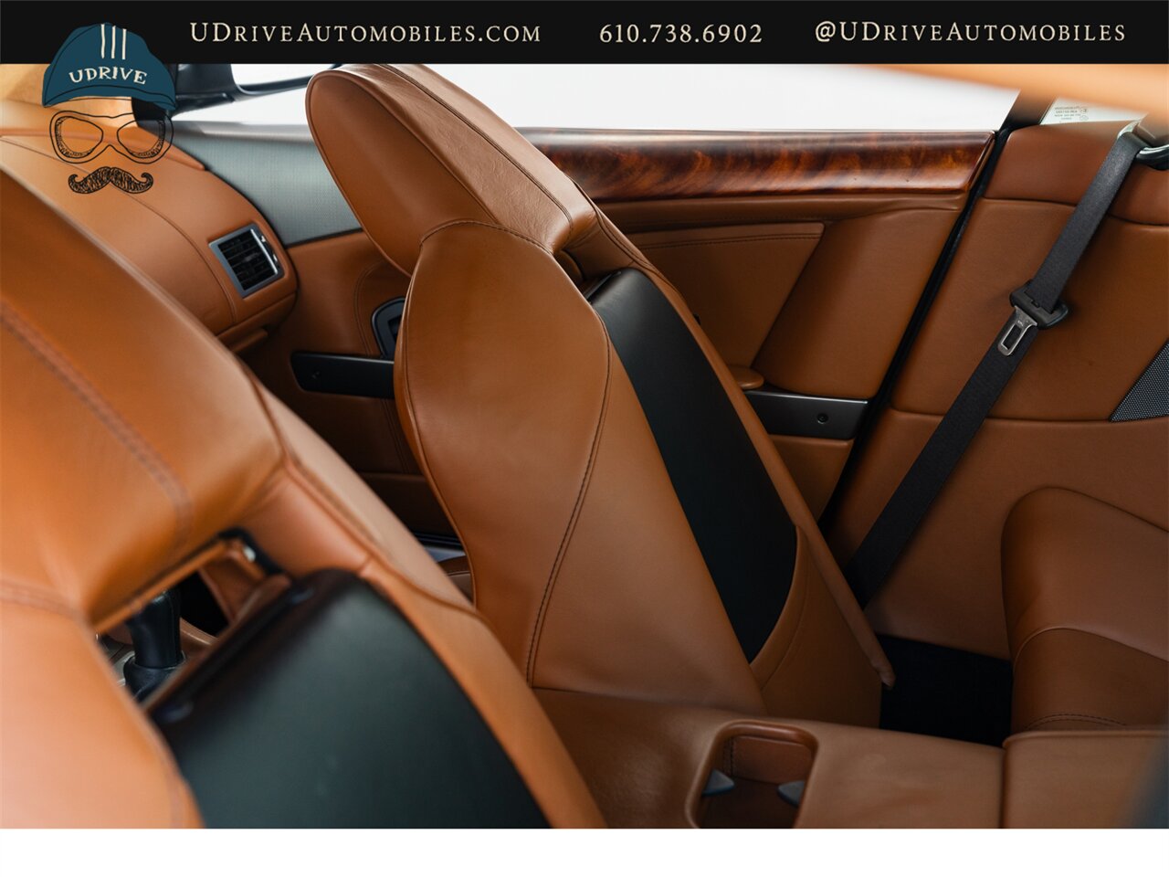 2007 Aston Martin DB9 Coming Soon to Bring a Trailer Rare 6 Speed BMW Carbon Black over Bentley Saddle Leather - Photo 54 - West Chester, PA 19382