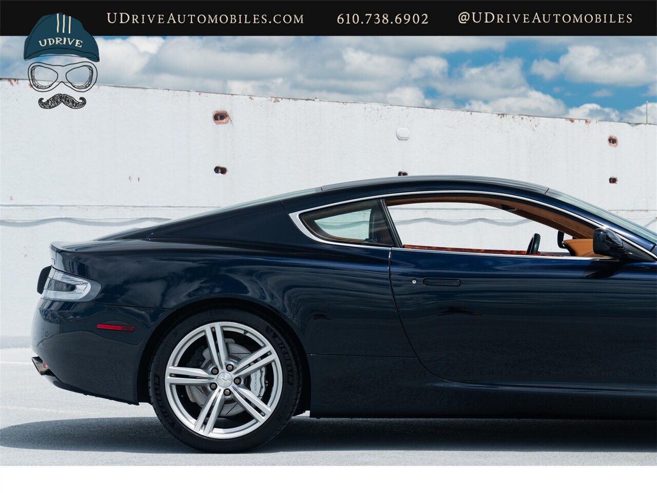 2007 Aston Martin DB9 Coming Soon to Bring a Trailer Rare 6 Speed BMW Carbon Black over Bentley Saddle Leather - Photo 21 - West Chester, PA 19382