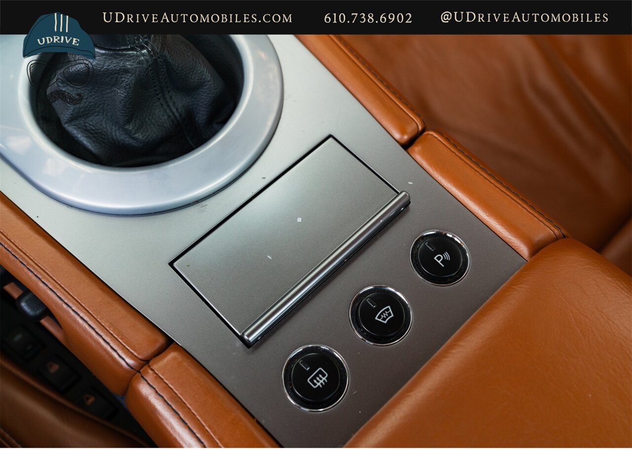 2007 Aston Martin DB9 Coming Soon to Bring a Trailer Rare 6 Speed BMW Carbon Black over Bentley Saddle Leather - Photo 50 - West Chester, PA 19382