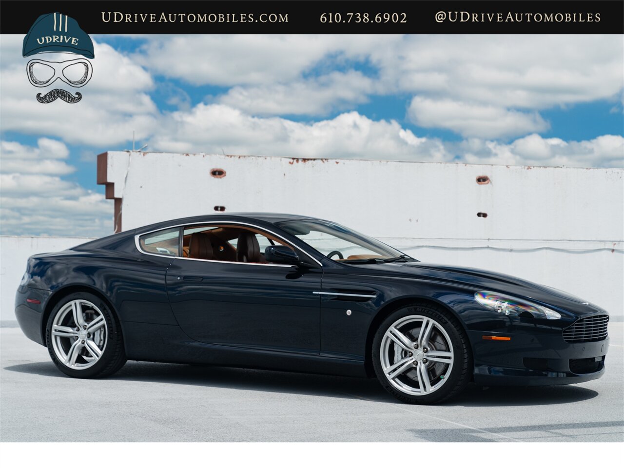 2007 Aston Martin DB9 Coming Soon to Bring a Trailer Rare 6 Speed BMW Carbon Black over Bentley Saddle Leather - Photo 18 - West Chester, PA 19382