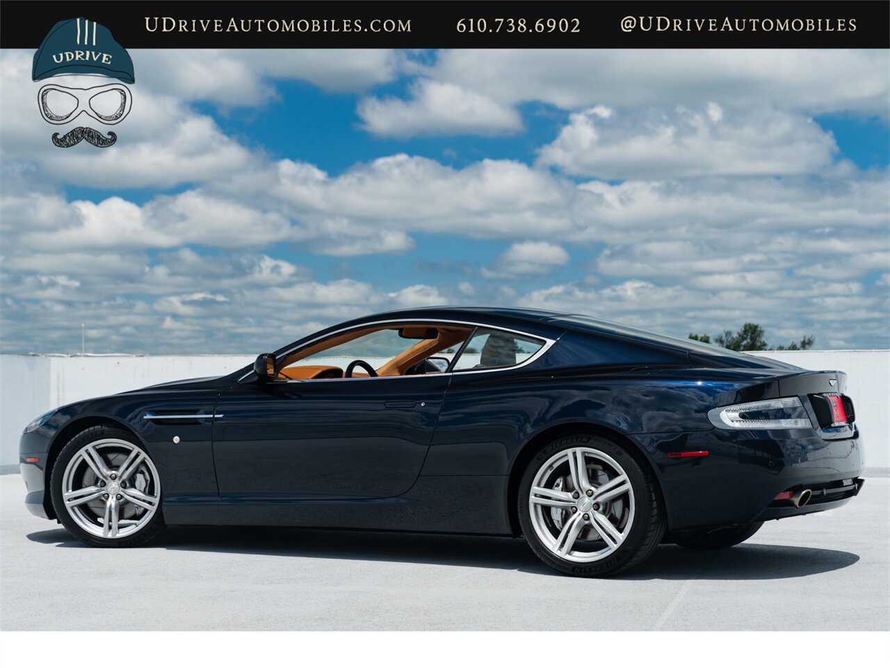 2007 Aston Martin DB9 Coming Soon to Bring a Trailer Rare 6 Speed BMW Carbon Black over Bentley Saddle Leather - Photo 5 - West Chester, PA 19382