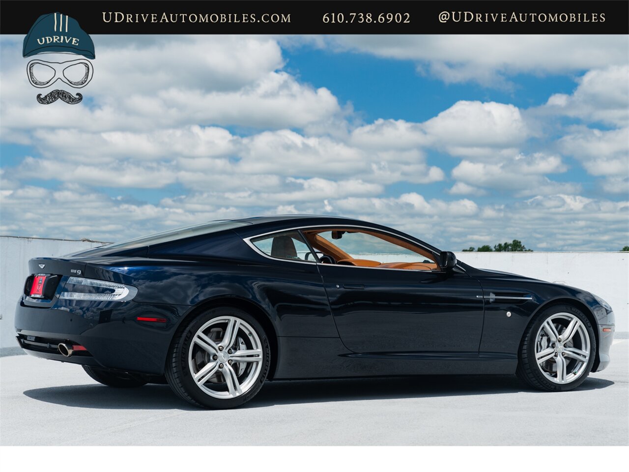 2007 Aston Martin DB9 Coming Soon to Bring a Trailer Rare 6 Speed BMW Carbon Black over Bentley Saddle Leather - Photo 22 - West Chester, PA 19382