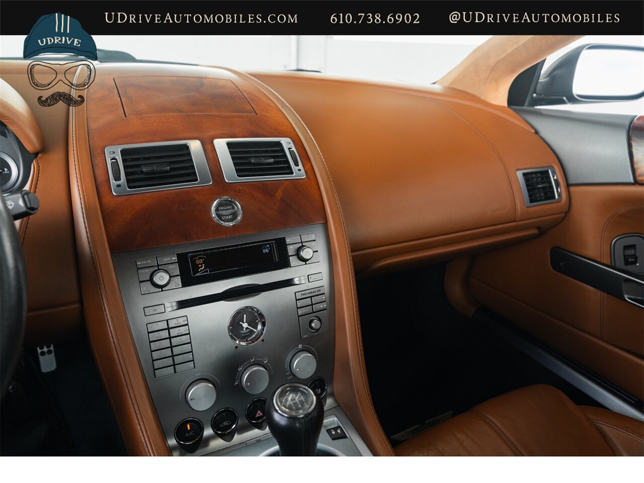 2007 Aston Martin DB9 Coming Soon to Bring a Trailer Rare 6 Speed BMW Carbon Black over Bentley Saddle Leather - Photo 42 - West Chester, PA 19382