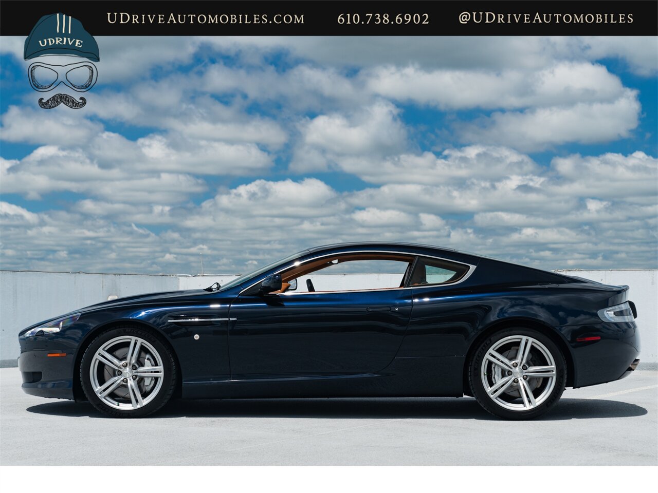 2007 Aston Martin DB9 Coming Soon to Bring a Trailer Rare 6 Speed BMW Carbon Black over Bentley Saddle Leather - Photo 9 - West Chester, PA 19382