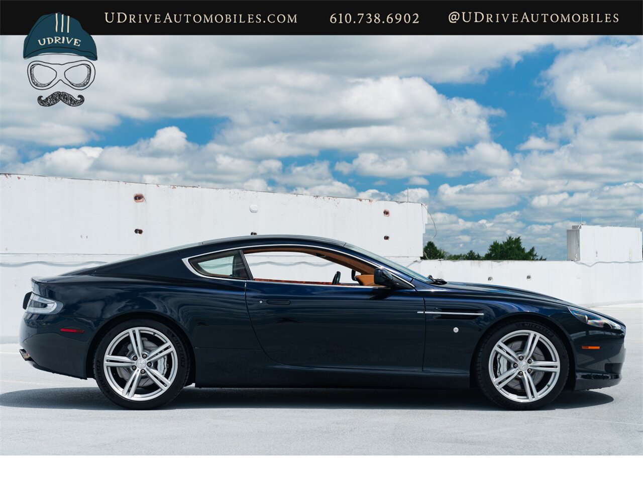 2007 Aston Martin DB9 Coming Soon to Bring a Trailer Rare 6 Speed BMW Carbon Black over Bentley Saddle Leather - Photo 20 - West Chester, PA 19382