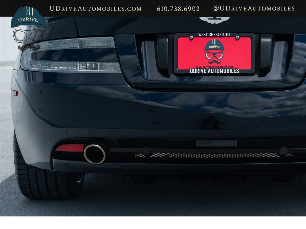2007 Aston Martin DB9 Coming Soon to Bring a Trailer Rare 6 Speed BMW Carbon Black over Bentley Saddle Leather - Photo 25 - West Chester, PA 19382
