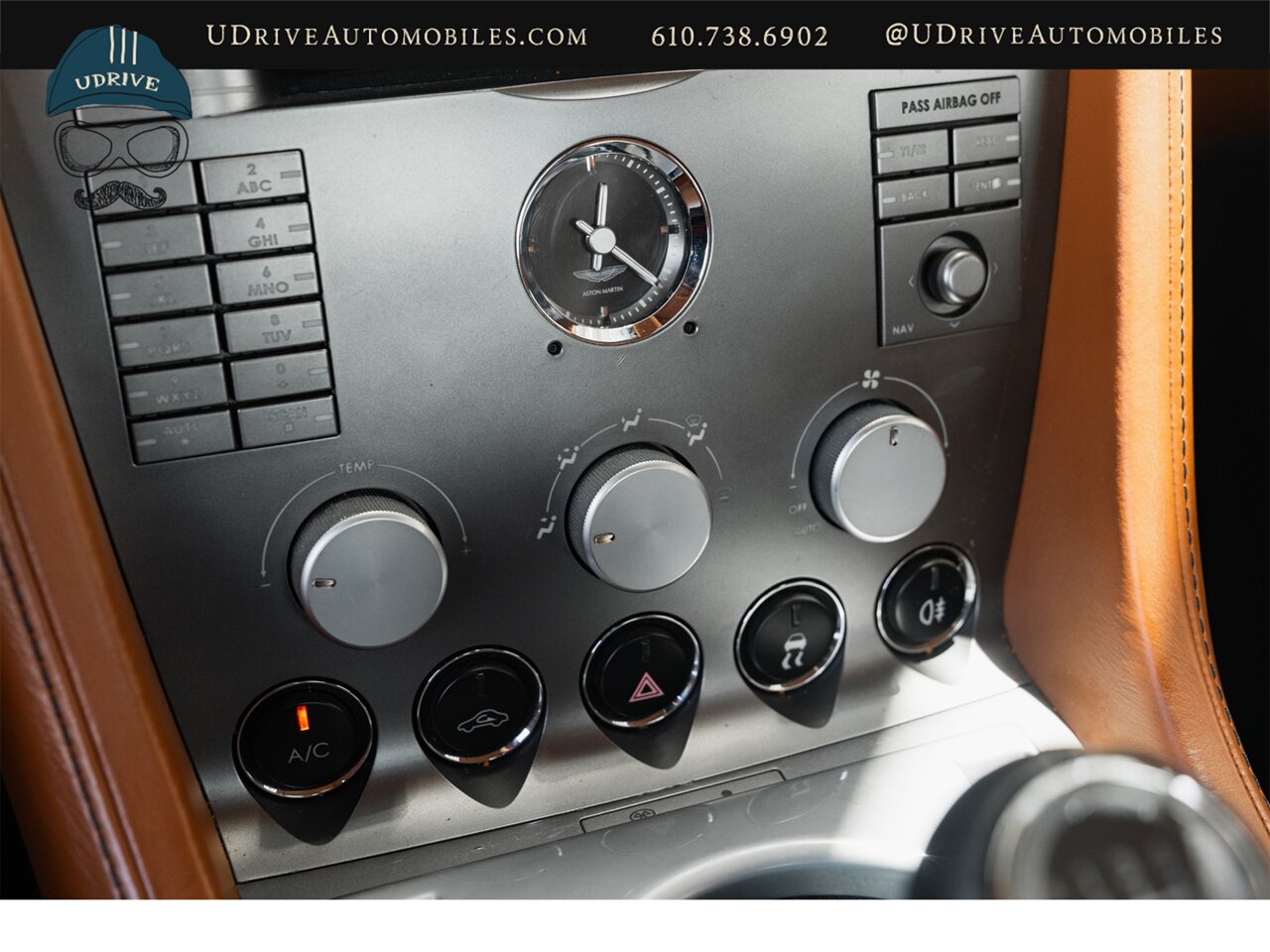 2007 Aston Martin DB9 Coming Soon to Bring a Trailer Rare 6 Speed BMW Carbon Black over Bentley Saddle Leather - Photo 47 - West Chester, PA 19382