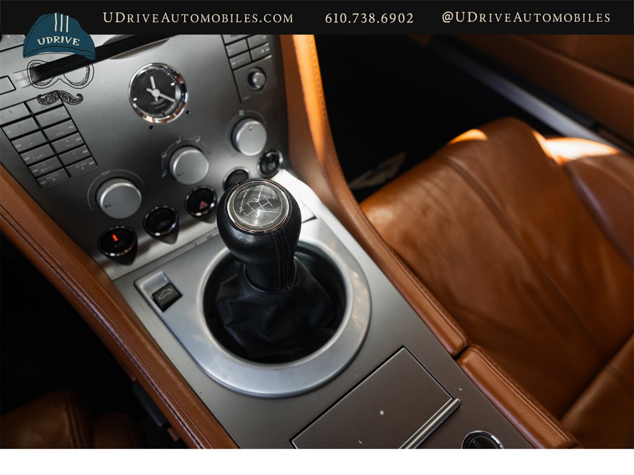 2007 Aston Martin DB9 Coming Soon to Bring a Trailer Rare 6 Speed BMW Carbon Black over Bentley Saddle Leather - Photo 49 - West Chester, PA 19382