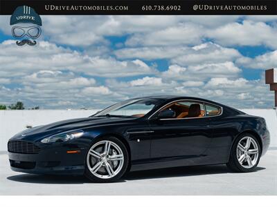 2007 Aston Martin DB9  Coming Soon to Bring a Trailer Rare 6 Speed BMW Carbon Black over Bentley Saddle Leather Coupe