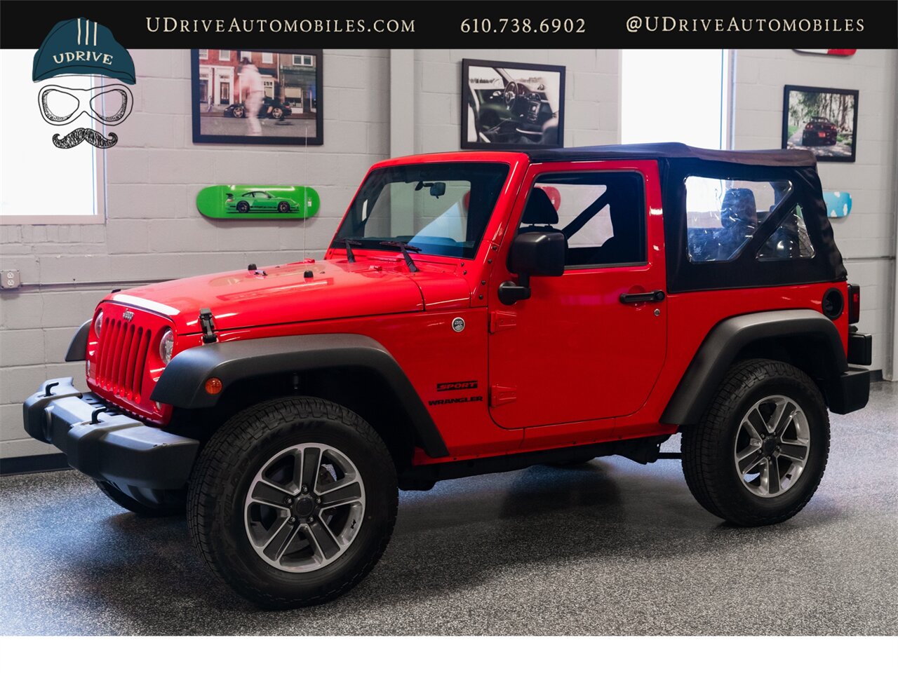 2015 Jeep Wrangler Sport  6 Speed Manual Incredible Condition - Photo 1 - West Chester, PA 19382