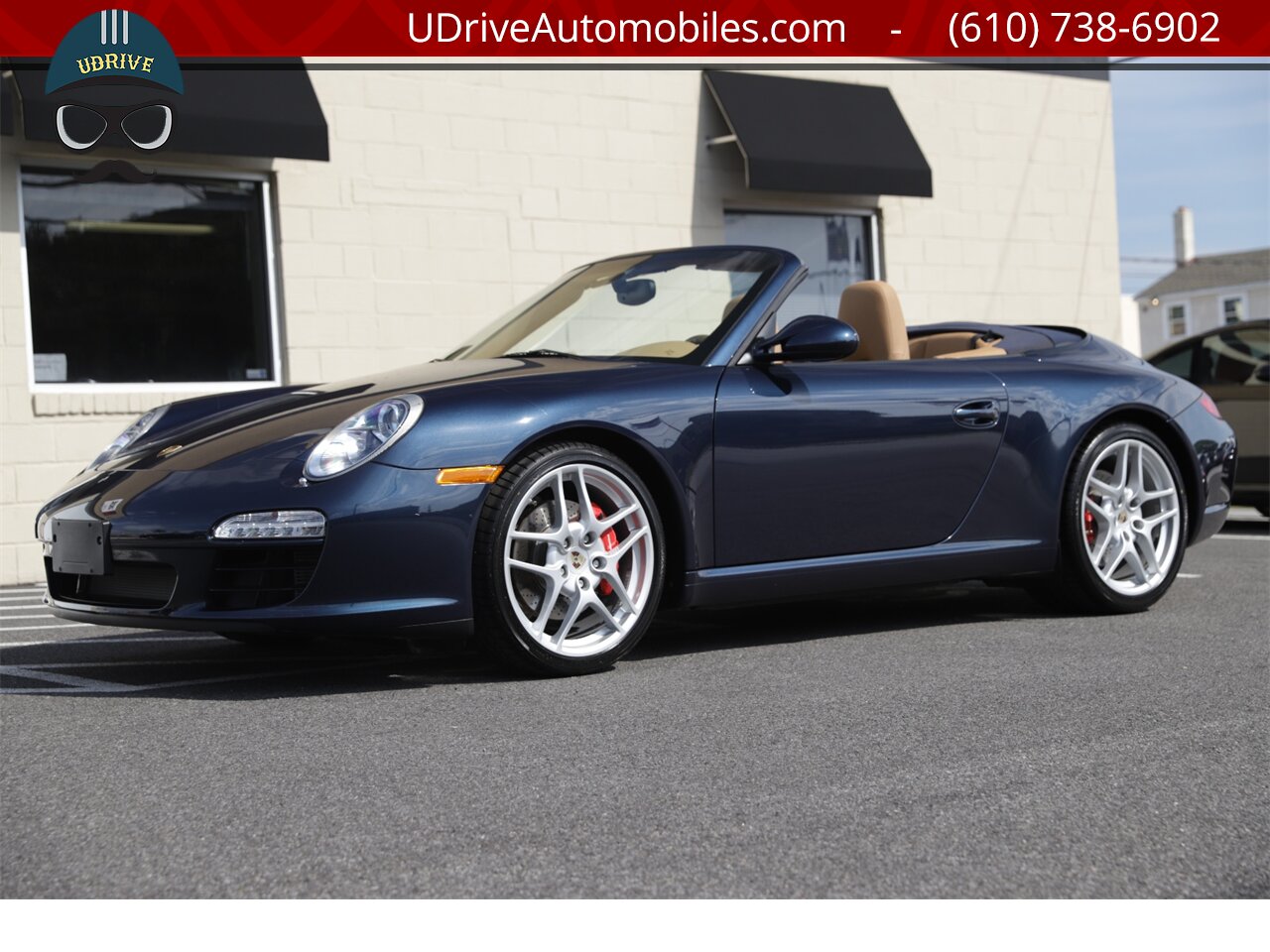 2011 Porsche 911 S 997.2S Cabriolet PDK Rare Color Blue Top  Paddle Shift Chrono Vent Seats Service History - Photo 10 - West Chester, PA 19382