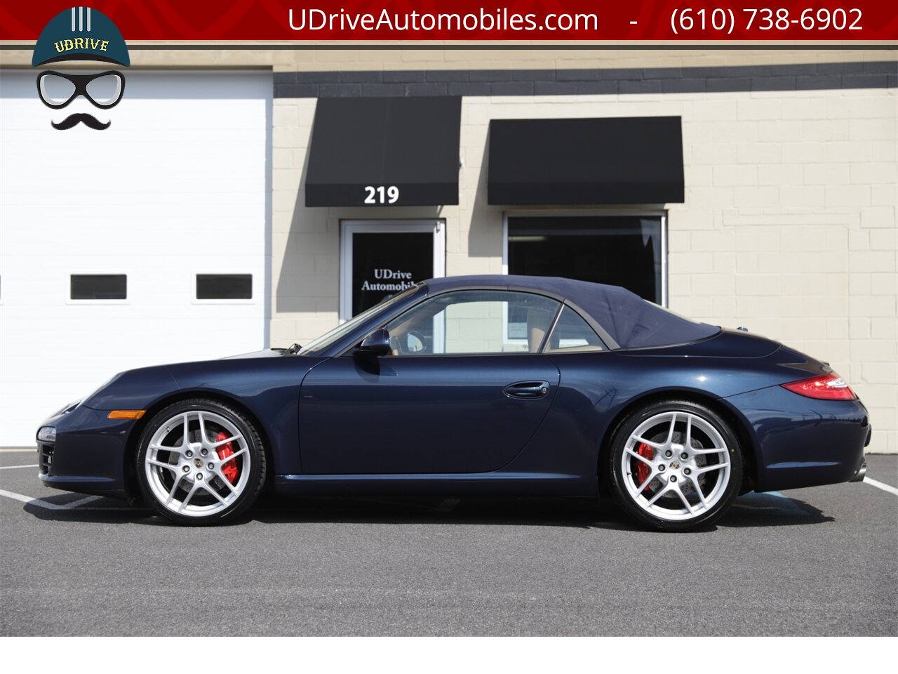 2011 Porsche 911 S 997.2S Cabriolet PDK Rare Color Blue Top  Paddle Shift Chrono Vent Seats Service History - Photo 8 - West Chester, PA 19382