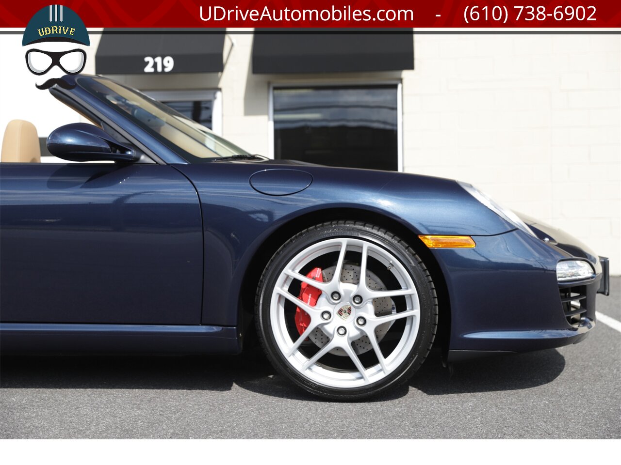 2011 Porsche 911 S 997.2S Cabriolet PDK Rare Color Blue Top  Paddle Shift Chrono Vent Seats Service History - Photo 16 - West Chester, PA 19382