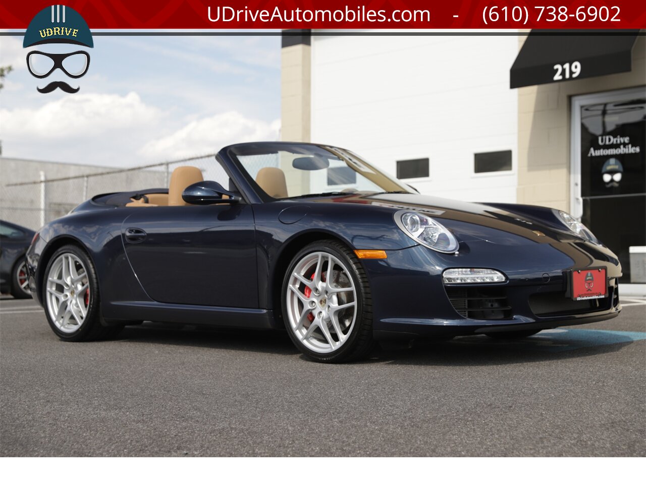 2011 Porsche 911 S 997.2S Cabriolet PDK Rare Color Blue Top  Paddle Shift Chrono Vent Seats Service History - Photo 15 - West Chester, PA 19382