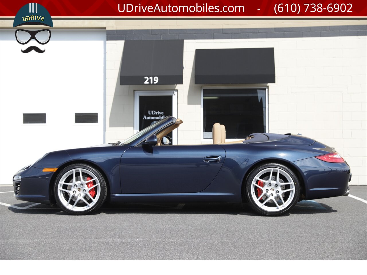 2011 Porsche 911 S 997.2S Cabriolet PDK Rare Color Blue Top  Paddle Shift Chrono Vent Seats Service History - Photo 7 - West Chester, PA 19382