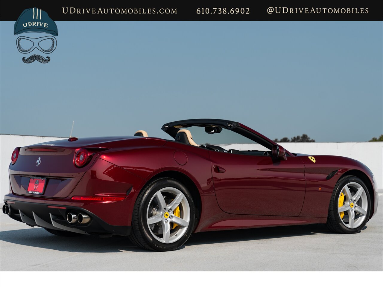 2016 Ferrari California T  Rubino Micalizatto 6k Miles Filo Speciale Bordeaux Stitching Diamond Pattern Seats - Photo 20 - West Chester, PA 19382