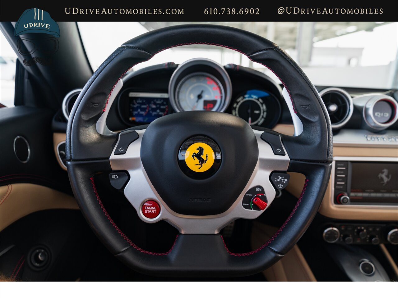 2016 Ferrari California T  Rubino Micalizatto 6k Miles Filo Speciale Bordeaux Stitching Diamond Pattern Seats - Photo 34 - West Chester, PA 19382