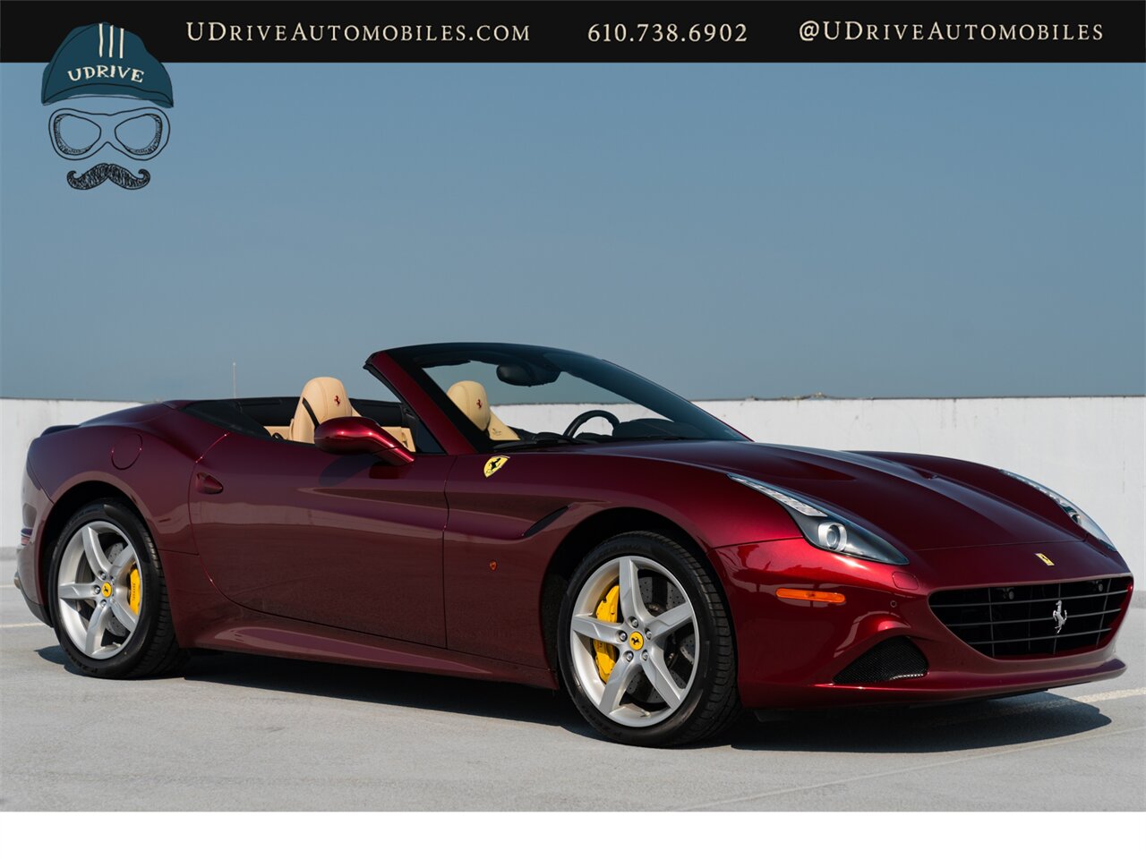 2016 Ferrari California T  Rubino Micalizatto 6k Miles Filo Speciale Bordeaux Stitching Diamond Pattern Seats - Photo 16 - West Chester, PA 19382