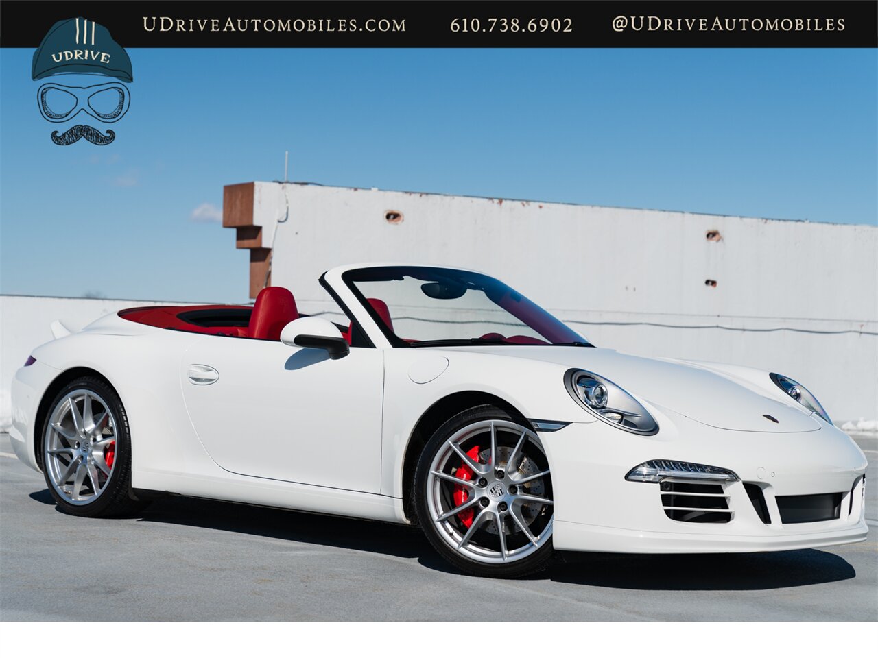 2013 Porsche 911 Carrera S  Cabriolet Incredible Spec CPO WRNTY Sport Design Pkg PDCC Burmester Carrera Red Lthr $149k MSRP - Photo 4 - West Chester, PA 19382