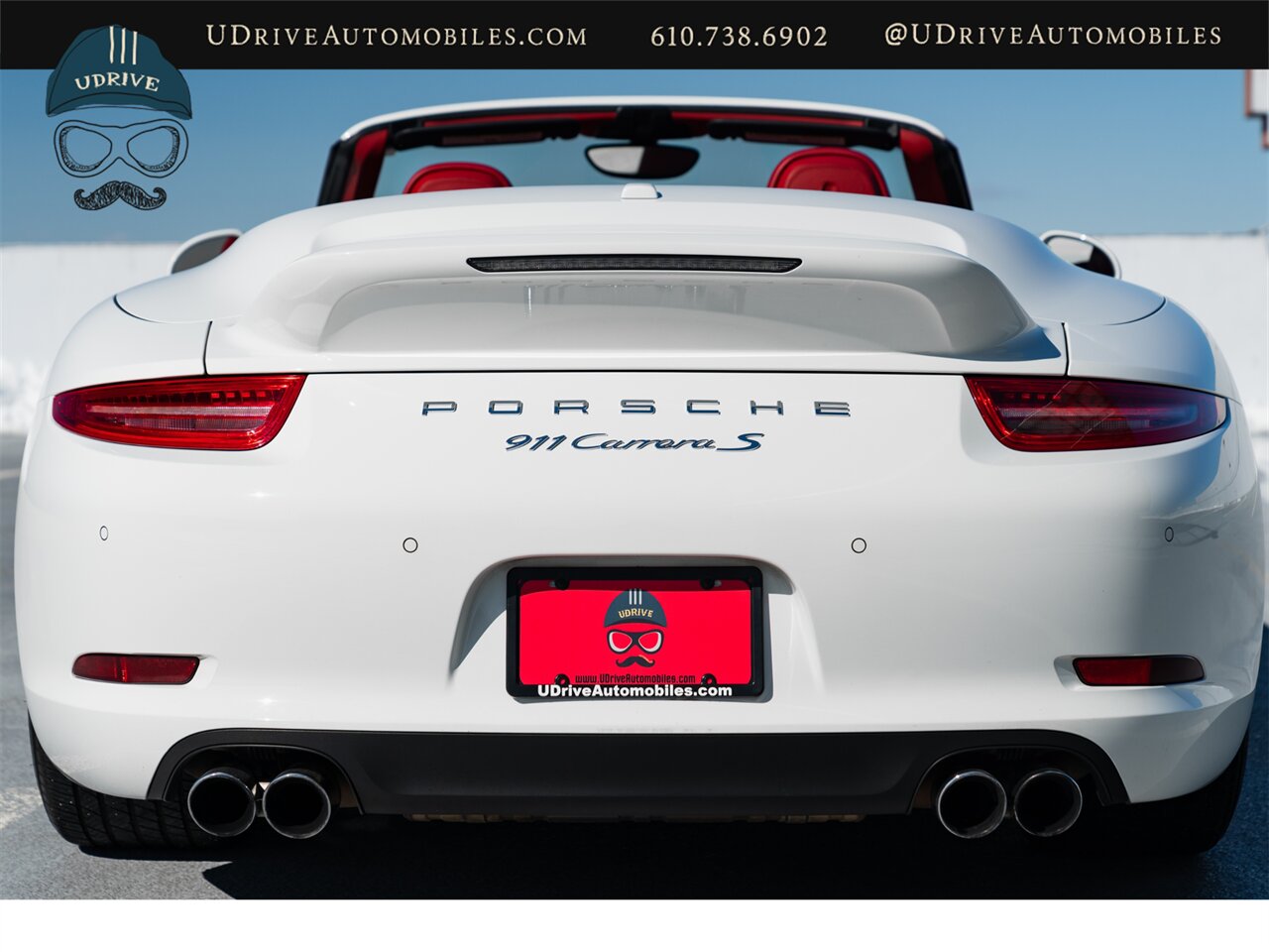 2013 Porsche 911 Carrera S  Cabriolet Incredible Spec CPO WRNTY Sport Design Pkg PDCC Burmester Carrera Red Lthr $149k MSRP - Photo 23 - West Chester, PA 19382