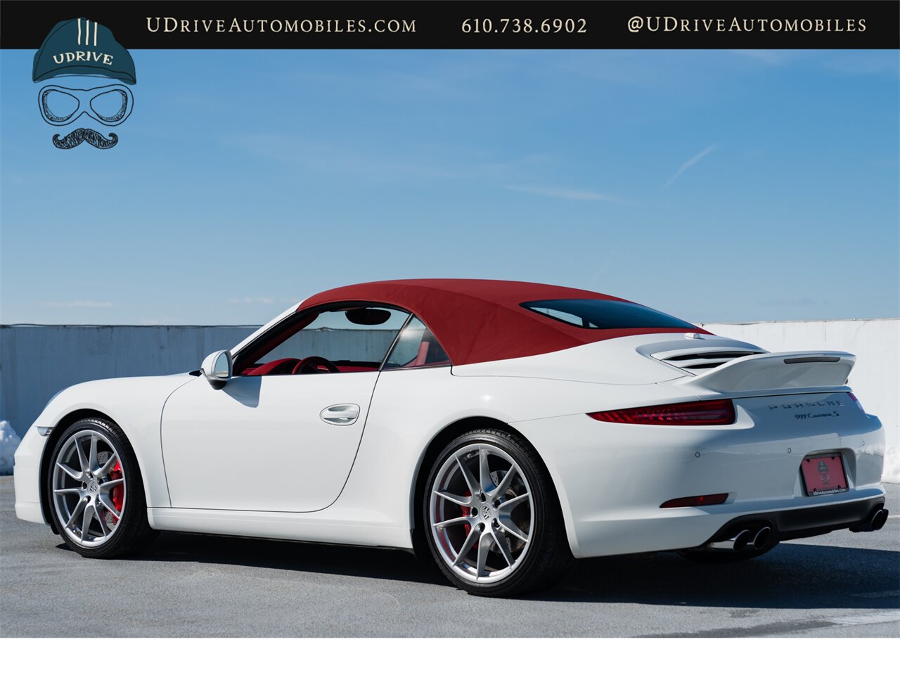 2013 Porsche 911 Carrera S  Cabriolet Incredible Spec CPO WRNTY Sport Design Pkg PDCC Burmester Carrera Red Lthr $149k MSRP - Photo 51 - West Chester, PA 19382