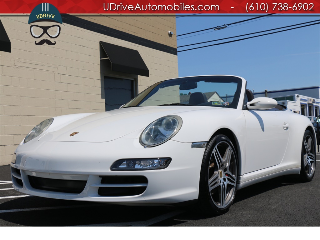 2007 Porsche 911 C4S Cabriolet 6 Speed Sport Sts Chrono Cocoa Lthr   - Photo 4 - West Chester, PA 19382