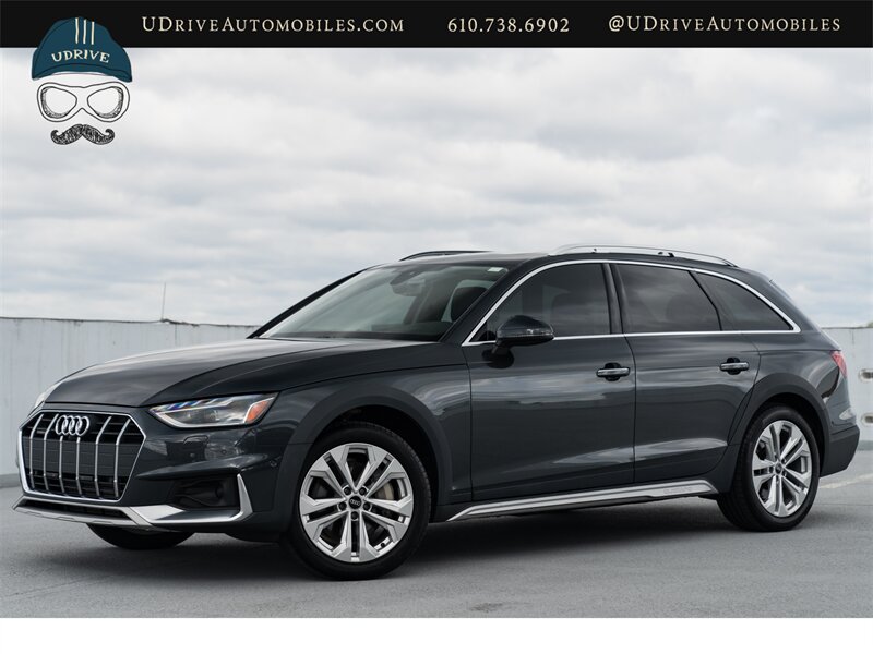 2021 Audi A4 Allroad Quattro Prestige 45 TFSI  1 Owner Bang and Olufsen Virtual Cockpit Top View Camera Park System Plus Vent Seats Warranty