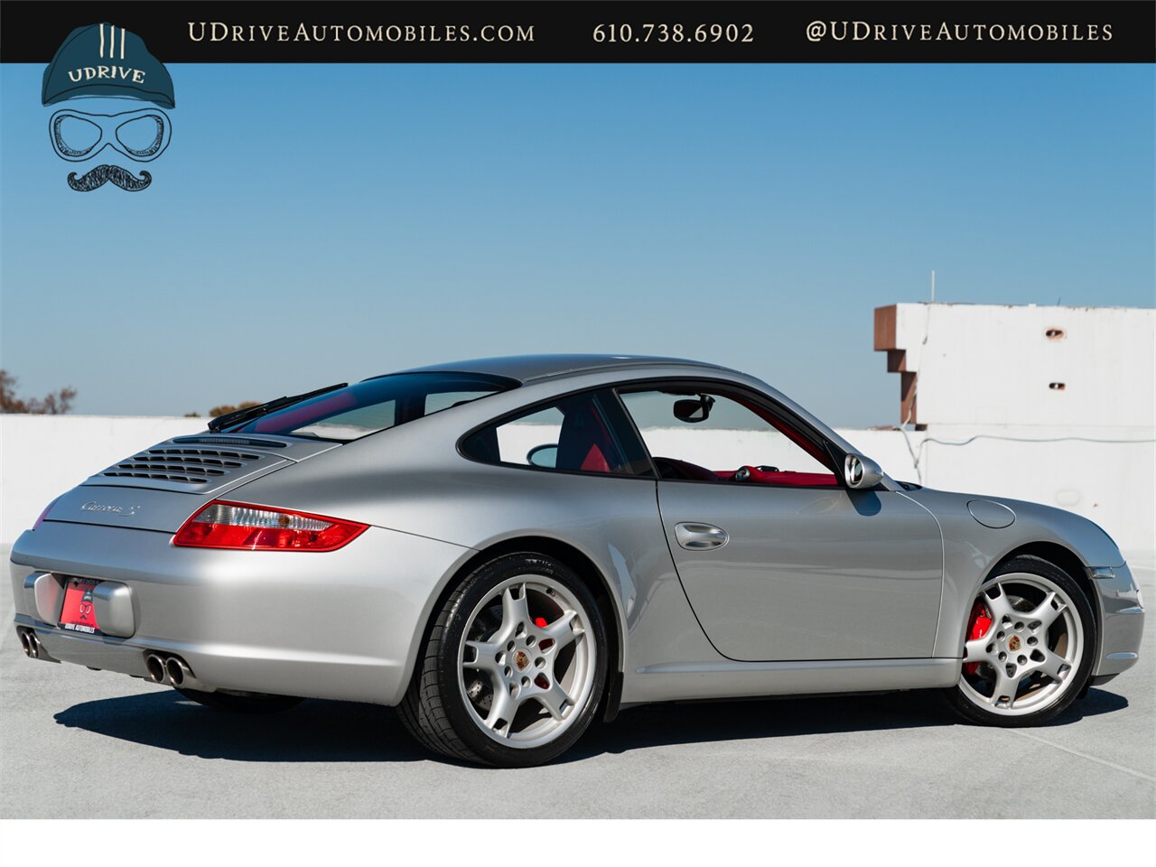 2006 Porsche 911 Carrera S  997 6 Speed Lthr to Sample Chrono Lthr Steer Column Lthr Visors Lthr Console Silver Belts 20k Miles Unique Spec - Photo 3 - West Chester, PA 19382