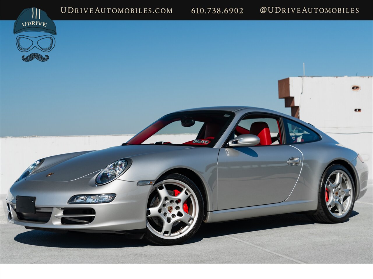 2006 Porsche 911 Carrera S  997 6 Speed Lthr to Sample Chrono Lthr Steer Column Lthr Visors Lthr Console Silver Belts 20k Miles Unique Spec - Photo 1 - West Chester, PA 19382