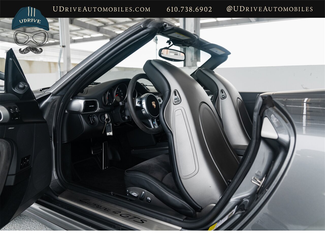 2012 Porsche 911 Carrera 4 GTS  Cabriolet 1 Owner Adap Sport Seats Painted Lowers Srv Hist - Photo 44 - West Chester, PA 19382