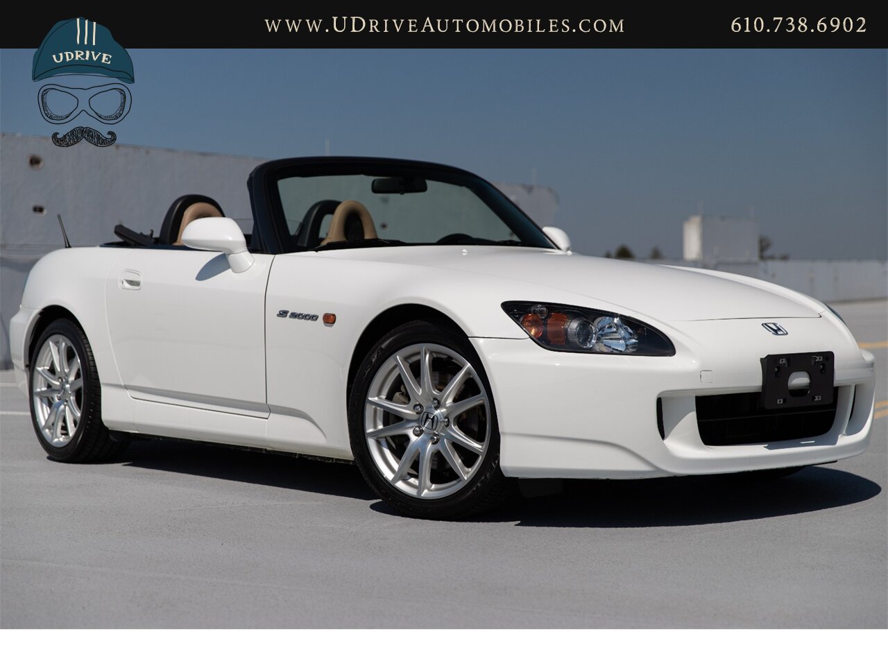 2005 Honda S2000 Grand Prix White over Tan   - Photo 17 - West Chester, PA 19382