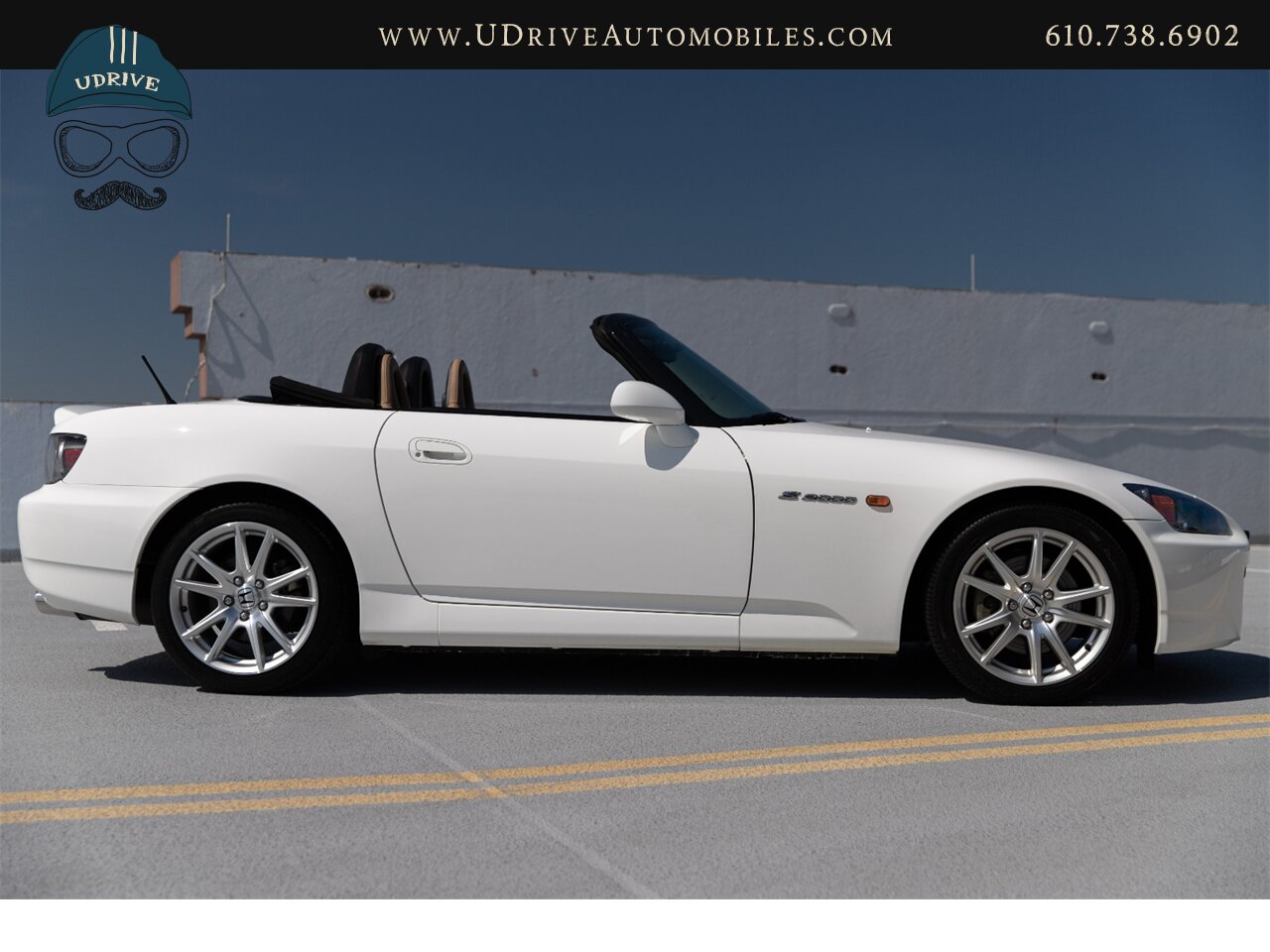 2005 Honda S2000 Grand Prix White over Tan   - Photo 19 - West Chester, PA 19382