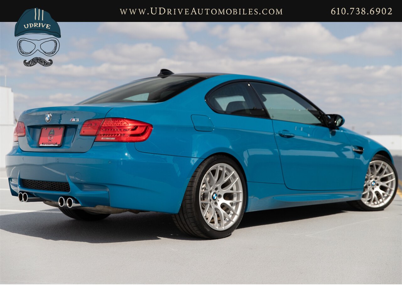 2013 BMW M3 E92 5k Miles Competition Pkg BMW Individual Colour  LagunaSeca Blue Tobago Blue Stitching 1 of 18 - Photo 3 - West Chester, PA 19382