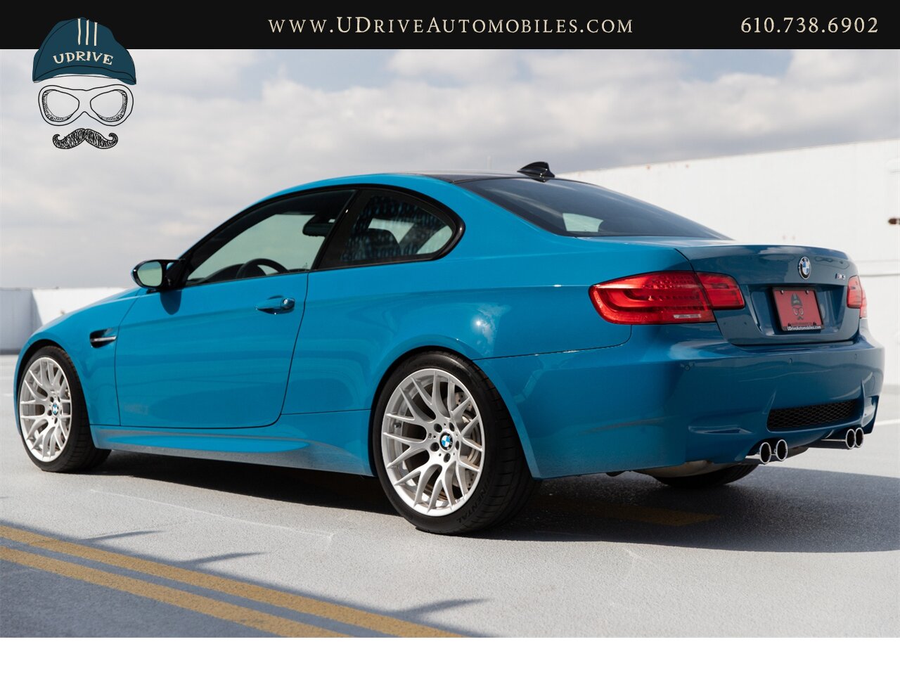 2013 BMW M3 E92 5k Miles Competition Pkg BMW Individual Colour  LagunaSeca Blue Tobago Blue Stitching 1 of 18 - Photo 22 - West Chester, PA 19382