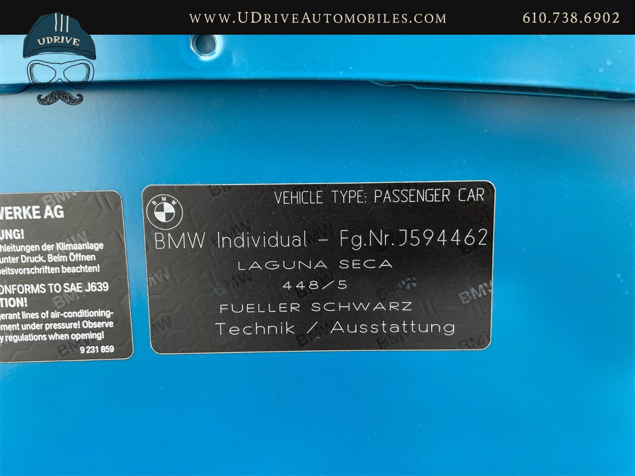 2013 BMW M3 E92 5k Miles Competition Pkg BMW Individual Colour  LagunaSeca Blue Tobago Blue Stitching 1 of 18 - Photo 58 - West Chester, PA 19382