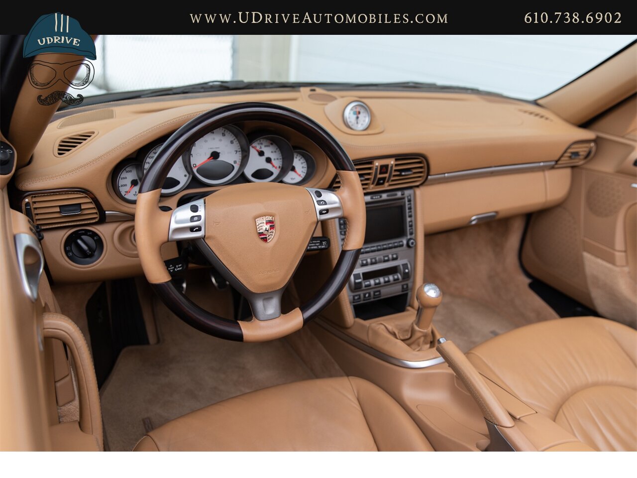 2006 Porsche 911 Carrera S Cabriolet 6 Speed Forest Green  Sport Shifter Makassar Wood New Tires - Photo 29 - West Chester, PA 19382