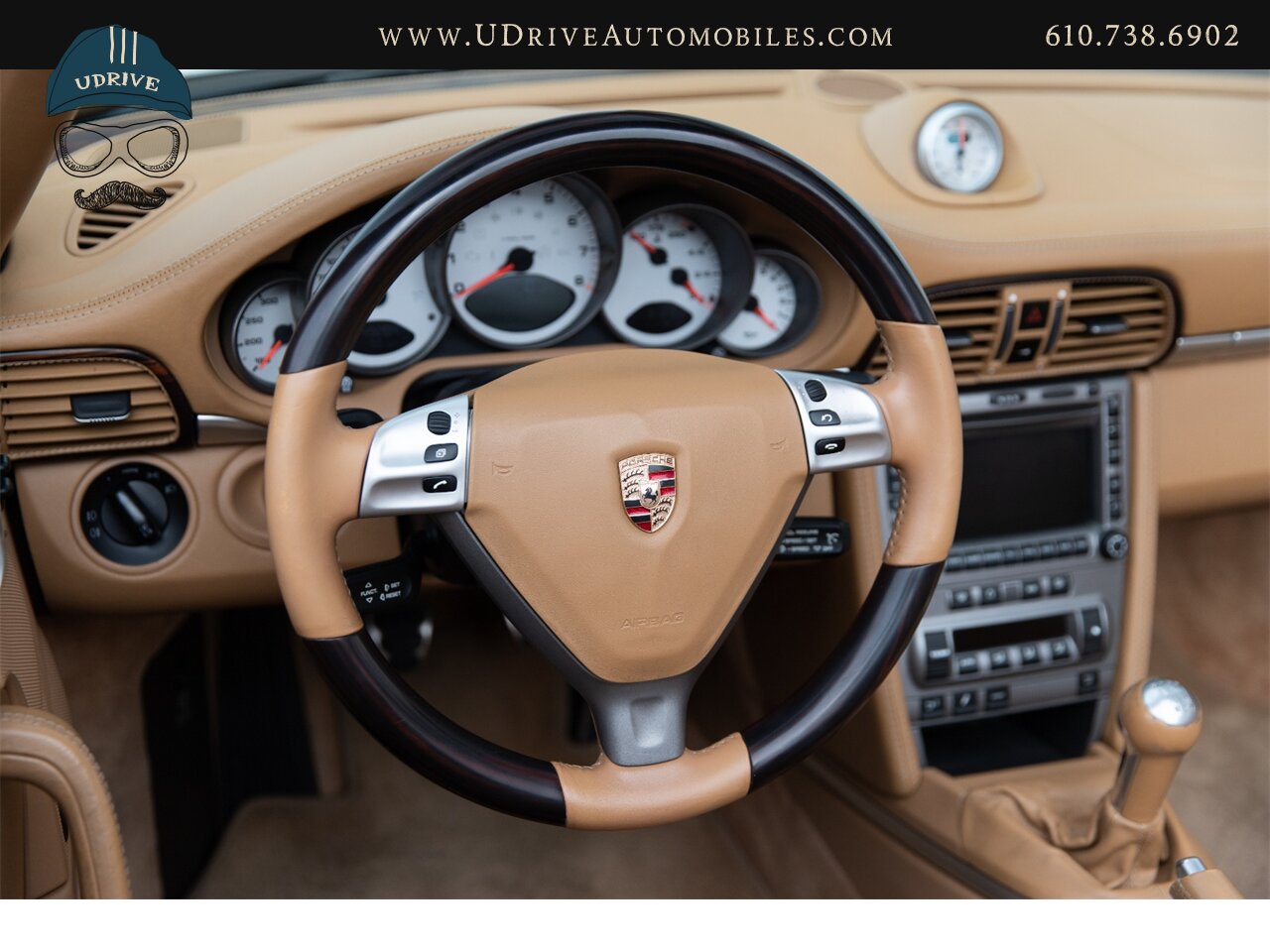 2006 Porsche 911 Carrera S Cabriolet 6 Speed Forest Green  Sport Shifter Makassar Wood New Tires - Photo 30 - West Chester, PA 19382